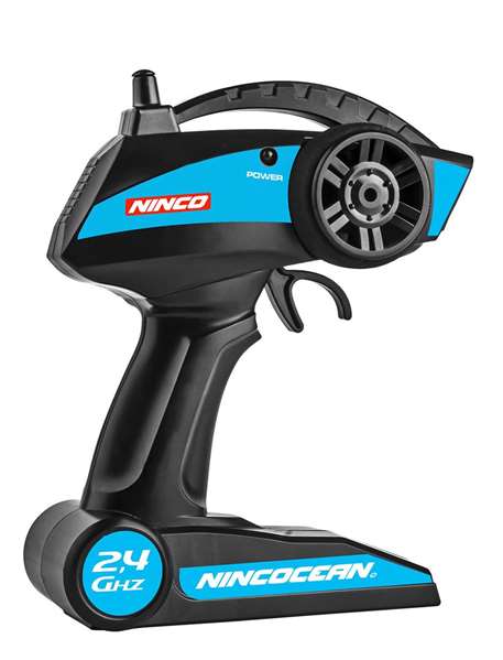 Ninco Bateau radiocommandé Police avec batterie rechargeable 3.7V 1200mAh, dimensions 34x10x12 cm, âge recommandé 6 à 99 ans Ninco Bateau radiocommandé Police avec batterie rechargeable 3.7V 1200mAh, dimensions 34x10x12 cm, âge recommandé 6 à 99 ans