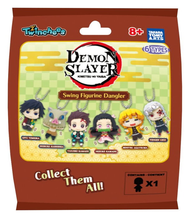 Takara Tomy Demon Slayer: Kimetsu no Yaiba Présentoir Porte-clés Swing Danglers 3 cm Mystery Capsule (24) Takara Tomy Demon Slayer: Kimetsu no Yaiba Présentoir Porte-clés Swing Danglers 3 cm Mystery Capsule (24)