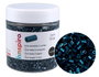 Innspiro Mini Rocaille de Verre Cylindrique Iridiscente Titane 2x2mm 95g