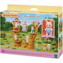 Sylvanian Families La tyrolienne des bébés avec Henry le bébé lapin crème, Multicolore
