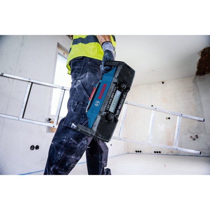Bosch GP18V-3SC Radio de chantier Bluetooth 5.4, DAB+ et FM Bosch GP18V-3SC Radio de chantier Bluetooth 5.4, DAB+ et FM