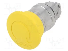 SCHNEIDER ELECTRIC Bouton-poussoir Harmony XB4 Jaune 22mm