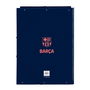 Reliure à anneaux F.C. Barcelona Blue marine A4 26 x 33.5 x 2.5 cm