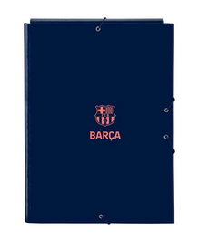 Safta Carpeta folio F.C.Barcelona - Chemise à 3 rabats avec motif du maillot 2024/2025, dimensions 26x33,5x2,5 cm