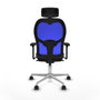 Piqueras y Crespo Chaise de Bureau 3D086N2 Gris foncé