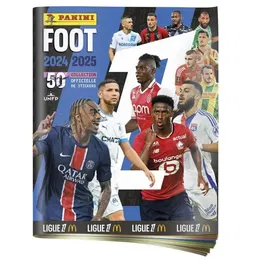 Panini - Starter Pack - Album et Stickers Ligue 1 2024-2025 McDonald's - 2 pochettes + 1 offerte (21 stickers) - À partir de 6 ans