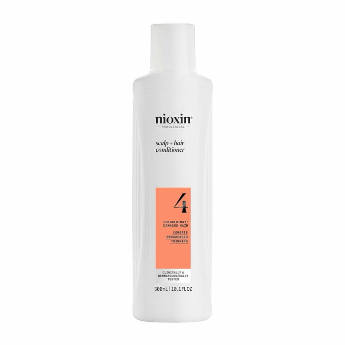 Nioxin System 4 Après-shampooing 300 ml pour cheveux colorés et abîmés