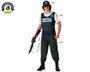 atosa Déguisement Policier Gilet Bleu Homme Adulte XS-S