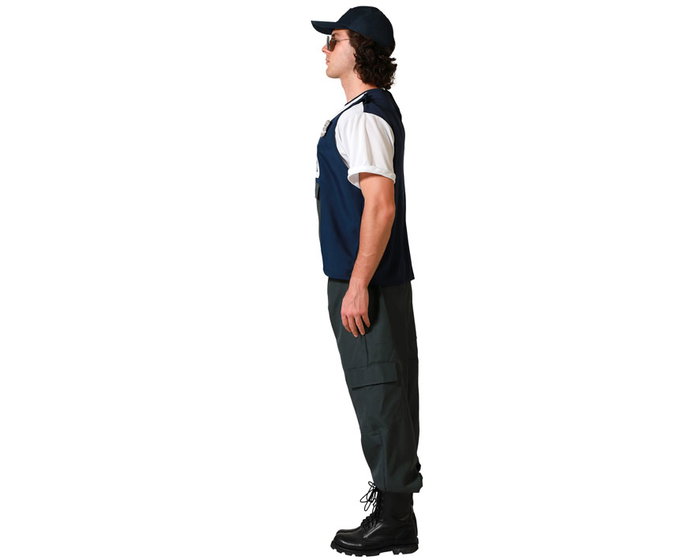 atosa Déguisement Policier Gilet Bleu Homme Adulte XS-S