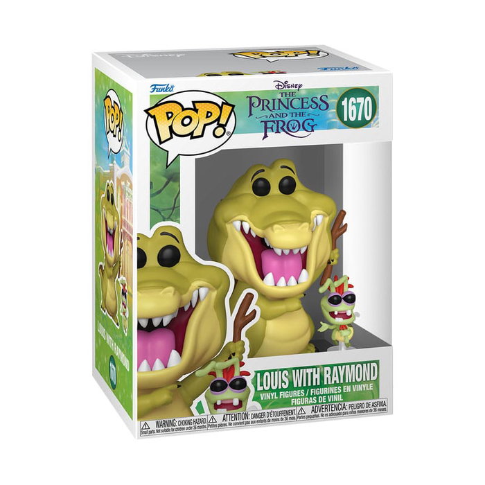 Funko Disney POP! La Princesse et la Grenouille Louis w/Raymond