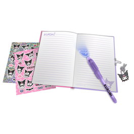 Hello Kitty - Agenda journal magique avec stylo Kuromi - Modèle A4 en espagnol