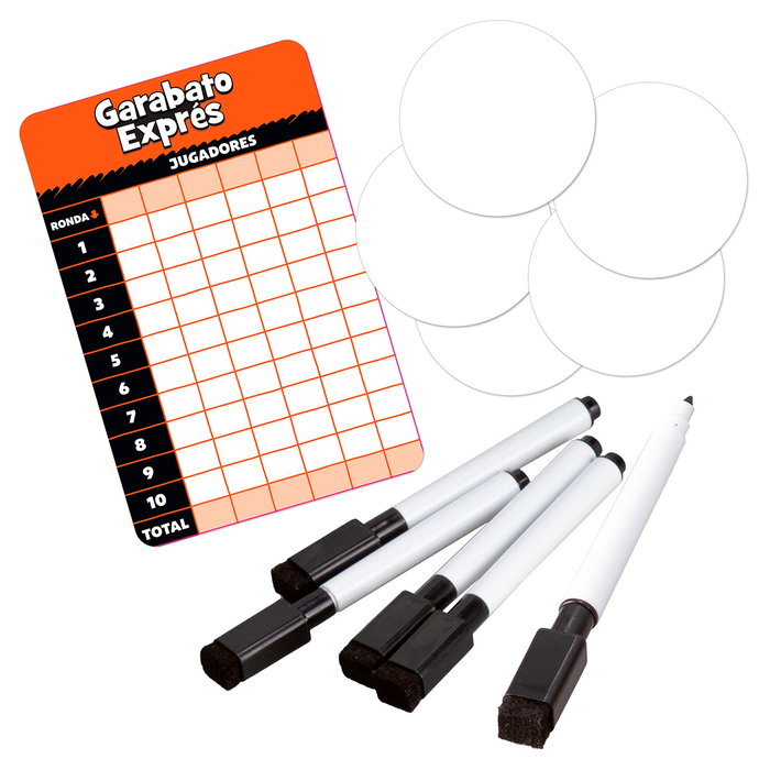 Lúdilo Jeu Garabato Express LD63021 - Jeu de Dessin et Rapidité pour Famille et Amis, Tous Âges, Version Espagnole