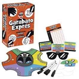 Lúdilo Jeu Garabato Express LD63021 - Jeu de Dessin et Rapidité pour Famille et Amis, Tous Âges, Version Espagnole