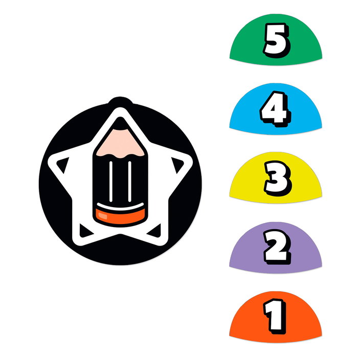Lúdilo Jeu Garabato Express LD63021 - Jeu de Dessin et Rapidité pour Famille et Amis, Tous Âges, Version Espagnole