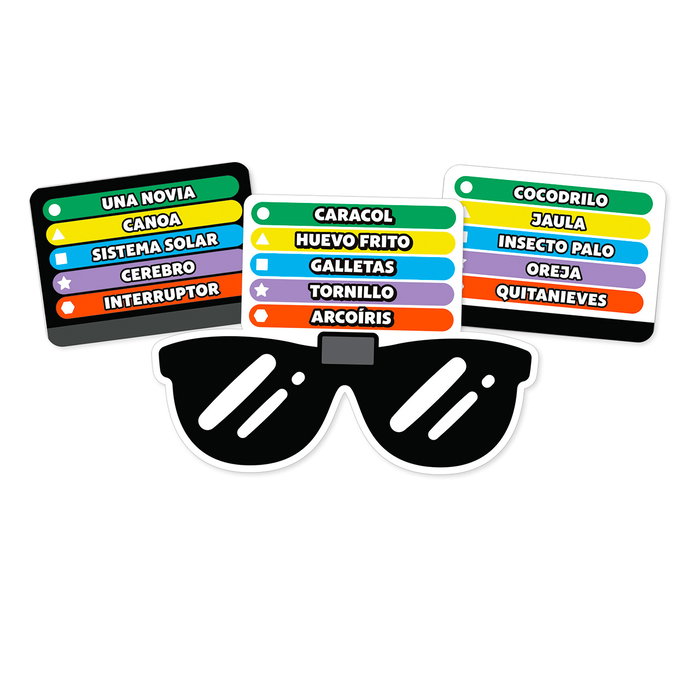 Lúdilo Jeu Garabato Express LD63021 - Jeu de Dessin et Rapidité pour Famille et Amis, Tous Âges, Version Espagnole