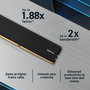 Crucial CP48G56C46U5 Kit Mémoire RAM DDR5 48 Go (2 x 24 Go) 5600 MHz CL46 - Crucial Pro