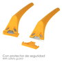 WOLFPACK LINEA PROFESIONAL Rascavidrios Plastico Jaune avec lame de 60 mm