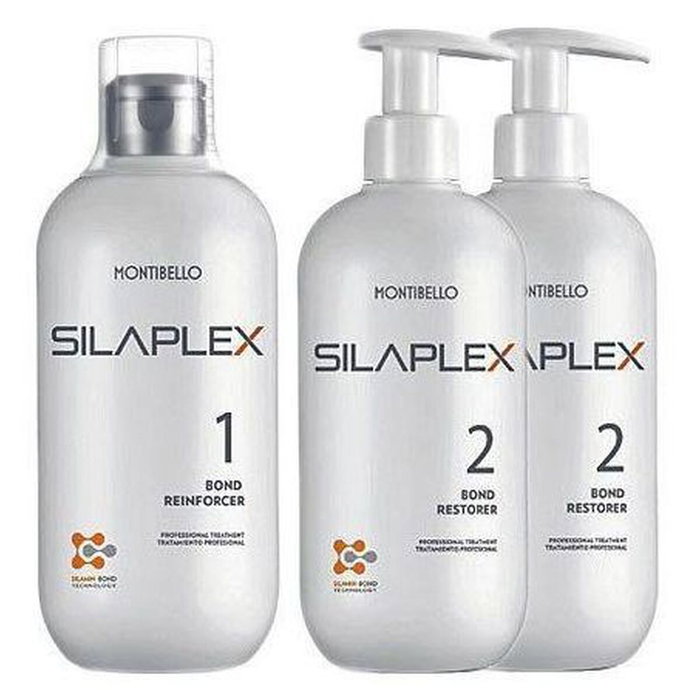 Montibel·Lo Silaplex Salon Kit - Kit de traitement professionnel pour cheveux avec renforcement et restauration des liaisons capillaires