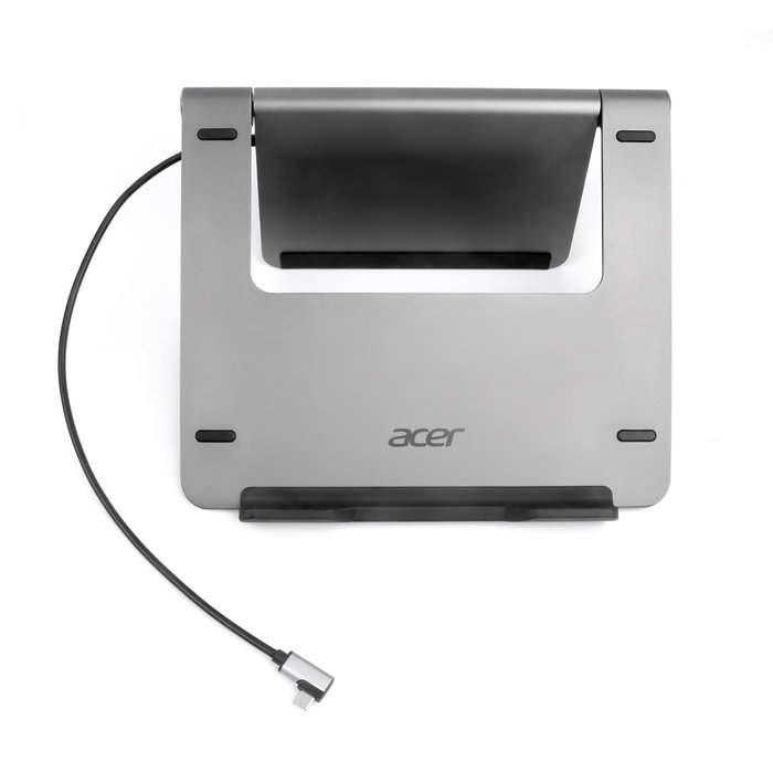 Acer Support pour ordinateur portable 11,6 - 15,6 pouces avec station d'accueil 5-en-1, Argent