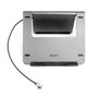Acer Support pour ordinateur portable 11,6 - 15,6 pouces avec station d'accueil 5-en-1, Argent