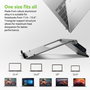 Acer Support pour ordinateur portable 11,6 - 15,6 pouces avec station d'accueil 5-en-1, Argent