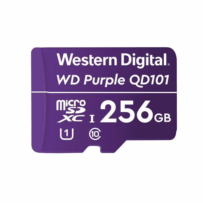 Carte Mémoire SD Western Digital WD Purple SC QD101 256 GB Carte Mémoire SD Western Digital WD Purple SC QD101 256 GB