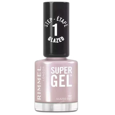 Rimmel London Vernis à ongles SUPER GEL 107-Glacé