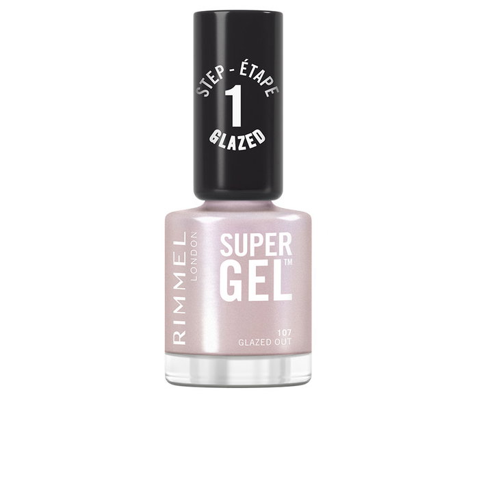 Rimmel London #107-Glacé Vernis à ongles SUPER GEL 12 ml Fini Gel Longue Tenue Rimmel London #107-Glacé Vernis à ongles SUPER GEL 12 ml Fini Gel Longue Tenue