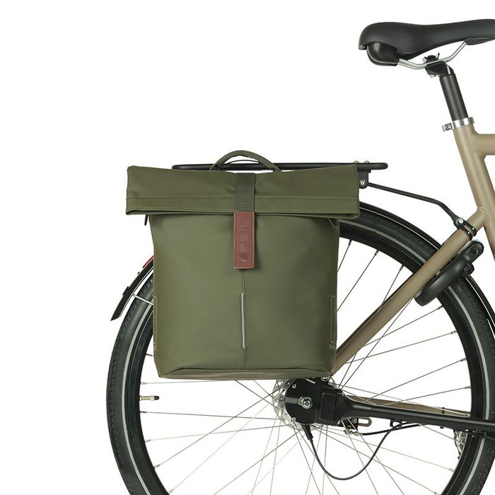 Basil City Shopper Mik Sac de courses Vert