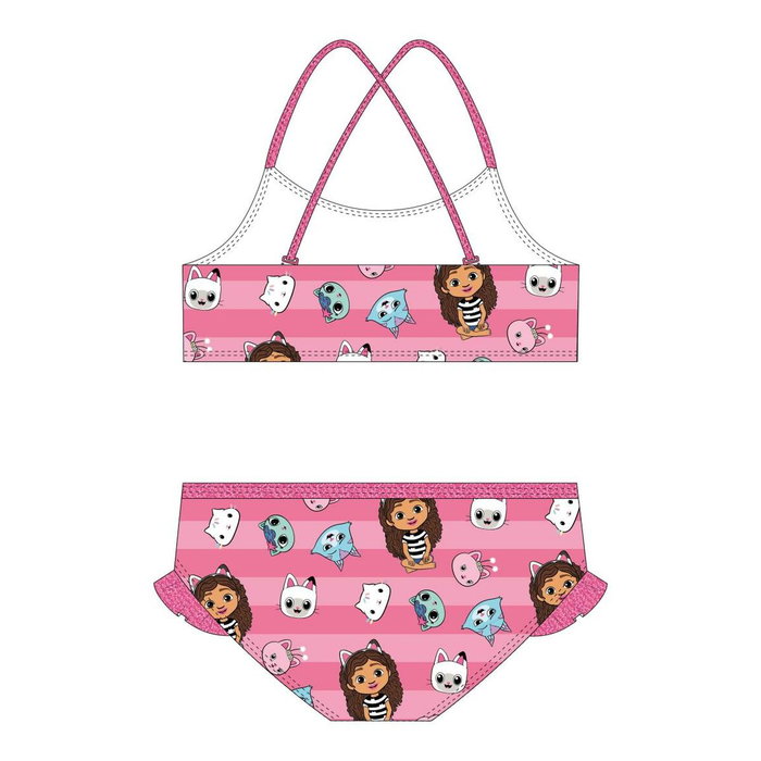 Bikini Gabby's Dollhouse Rose 2 ans
