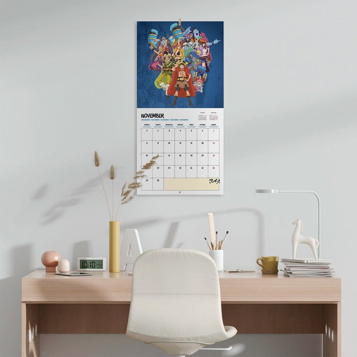 Grupo Erik Calendrier mural One Piece 2027 30 x 30 cm