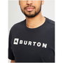 T-shirt à manches courtes homme Burton Horizontal Mountain Noir 13-14 Ans
