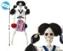 BigBuy Home Décoration d'Halloween Pom-pom girl Squelette 40 cm