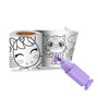 Kids Licensing Rouleau Washi à Colorier avec Feutres Kl11701 - 2 Mètres d'Autocollants Décoratifs pour Enfants +4 Ans