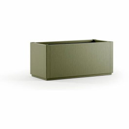 Stefanplast Jardinière Ethica Rectangulaire Vert 80 cm