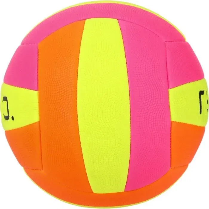 Rezo Ballon de Volleyball en PVC Tangelo - Design Coloré Soft Touch et Poche Interne en Caoutchouc pour une Forme Ronde Durable