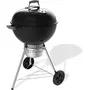 Weber Original Kettle E-5730 - Barbecue à charbon 57 cm avec thermomètre intégré, grille GBS et cendrier amovible - 9 couverts