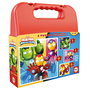 EDUCA - Mallette 4 Puzzles Progressifs en Carton 6-9-12-16 Pièces Marvel Iron Man et ses Amis - +3 Ans