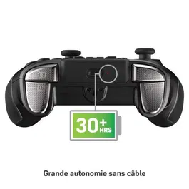 Turtle Beach Recon Cloud - Manette de jeu sans fil pour Android 8.0+, PC Windows et Xbox Series X|S/One (via câble) avec vibration - Noir