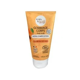 Born To Bio Gommage Corps Bio 150 ml - Exfoliant Certifié Ecocert à l'Amande