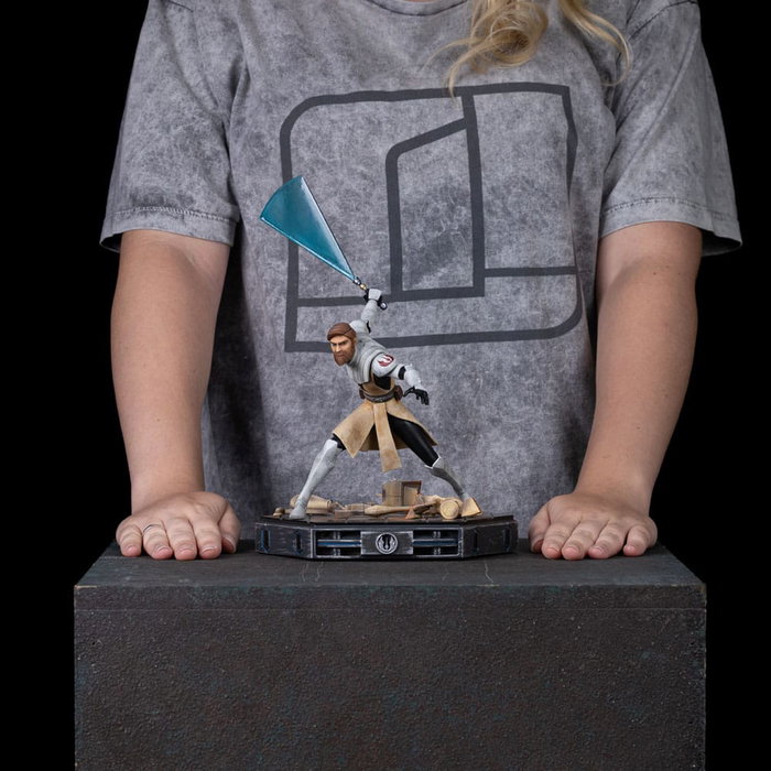 Iron Studios Star Wars Statuette Deluxe Art Scale Obi-Wan Kenobi 1/10