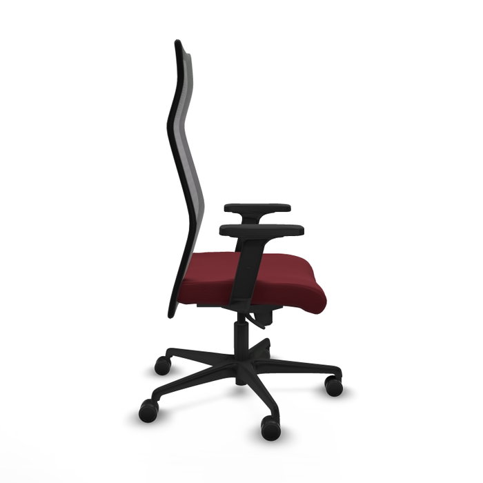 Piqueras y Crespo Chaise de Bureau Albacete Granate et Noir Piqueras y Crespo Chaise de Bureau Albacete Granate et Noir