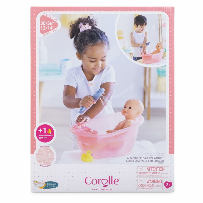 Corolle Baignoire pour poupon 30 et 36 cm