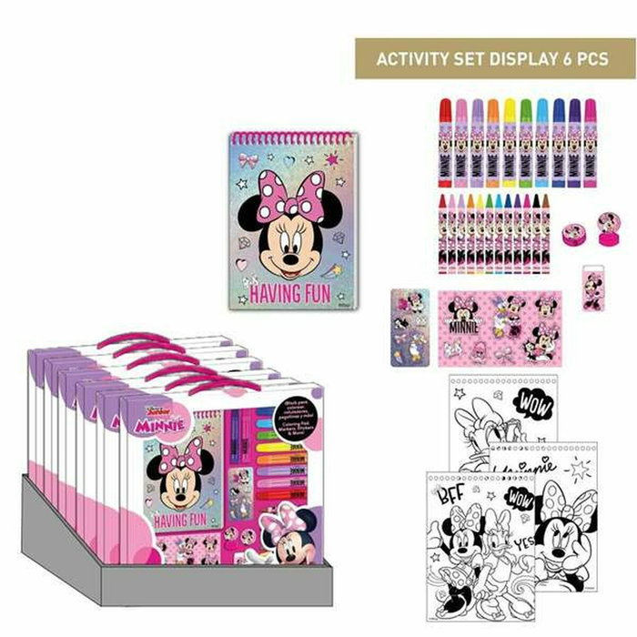 Crayons Minnie Mouse Rose