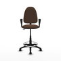PIQUERAS Y CRESPO Chaise de Bureau Brun Foncé Grande
