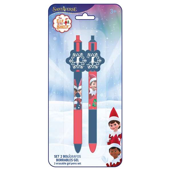 Safta Stylos Effaçables Santaverse 9x20cm Safta Stylos Effaçables Santaverse 9x20cm