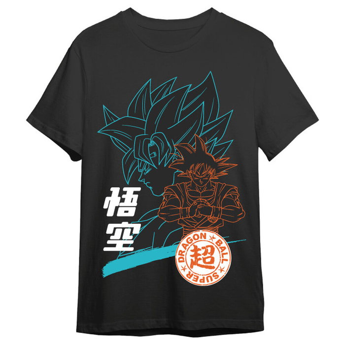 TOEI ANIMATION T-shirt adulte Goku silhouettes Dragon Ball Super 100% coton - Taille S TOEI ANIMATION T-shirt adulte Goku silhouettes Dragon Ball Super 100% coton - Taille S