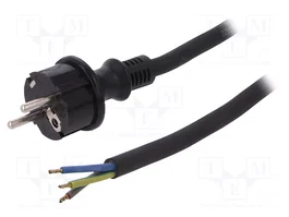 PLASTROL Câble d'alimentation H05RR-F 3x2,5mm² 10m