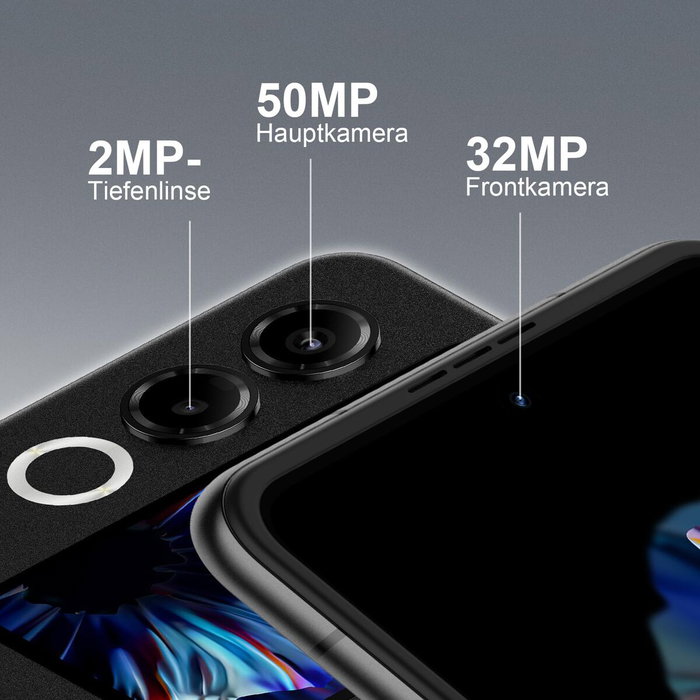 Smartphone Nubia Nubia Flip 6,9" Octa Core 8 GB RAM 256 GB Noir