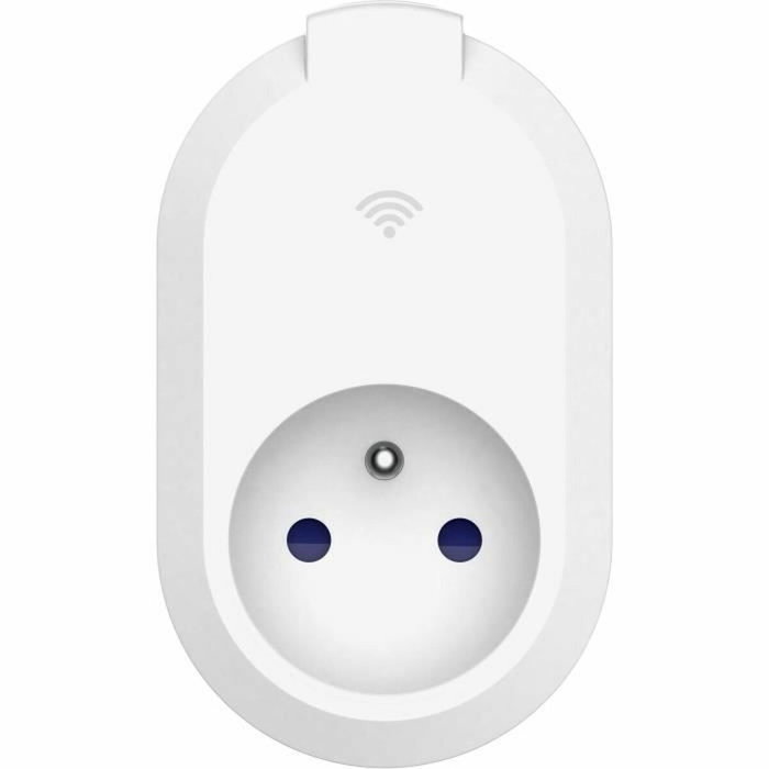 BigBuy Home Prise Intelligente GAO Wi-Fi 230V 16A Blanc